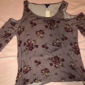 Aeropostale cold shoulder tops BOTH SIZE XL